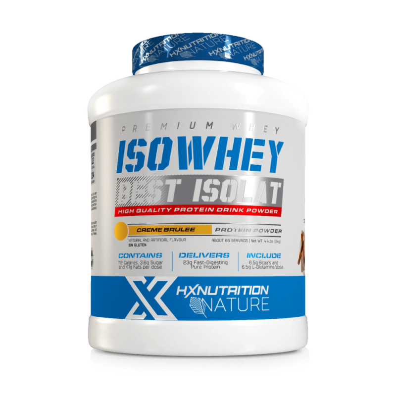 WHEY protein Concentrate (contains MILK and emulsifier (SOY Lecithin), WHEY Protein Isolate (contains MILK), Glycine, Cocoa and cream cookie flour (contains GLUTEN and SOY), Flavour, Sodium Chloride, Thickener (Xanthan Gum), Sweeteners (Sucralose and Acesulfame K), Mixed enzyme Digezyme (Amylase, Protease, Cellulase, Beta-D- galactosidase and lipase).